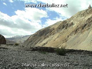 légende: Markha Valley Ladakh 01
qualityCode=raw
sizeCode=half

Données de l'image originale:
Taille originale: 172478 bytes
Temps d'exposition: 1/300 s
Diaph: f/400/100
Heure de prise de vue: 2002:06:27 09:34:04
Flash: non
Focale: 45/10 mm
